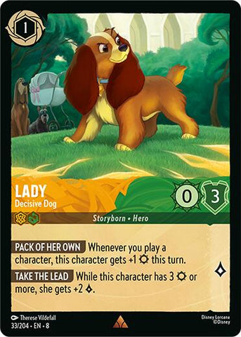 Lady - Decisive Dog (33/204) [Reign of Jafar] - The Mythic Store | 24h Order Processing