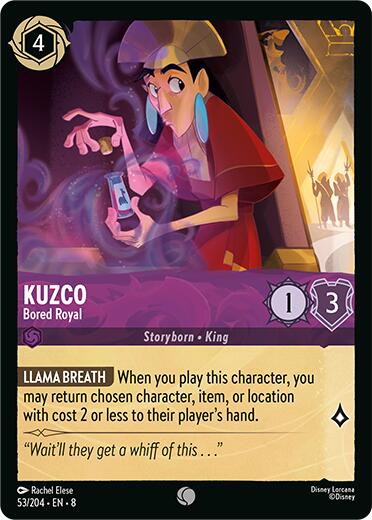 Kuzco - Bored Royal (53/204) [Reign of Jafar] - The Mythic Store | 24h Order Processing