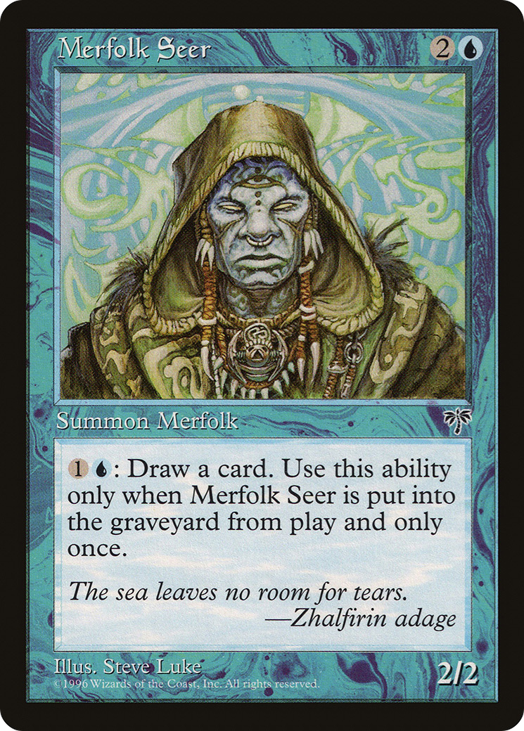 Merfolk Seer [Mirage] - The Mythic Store | 24h Order Processing