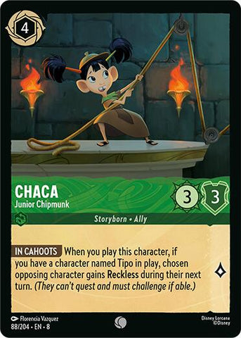 Chaca - Junior Chipmunk (88/204) [Reign of Jafar] - The Mythic Store | 24h Order Processing