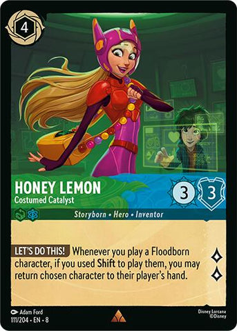 Honey Lemon - Costumed Catalyst (111/204) [Reign of Jafar] - The Mythic Store | 24h Order Processing