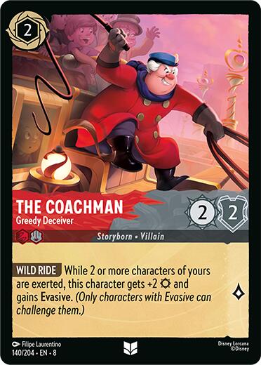 The Coachman - Greedy Deceiver (140/204) [Reign of Jafar] - The Mythic Store | 24h Order Processing