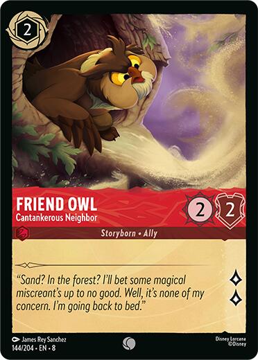 Friend Owl - Cantankerous Neighbor (144/204) [Reign of Jafar] - The Mythic Store | 24h Order Processing