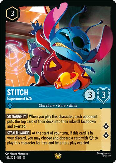 Stitch - Experiment 626 (166/204) [Reign of Jafar] - The Mythic Store | 24h Order Processing