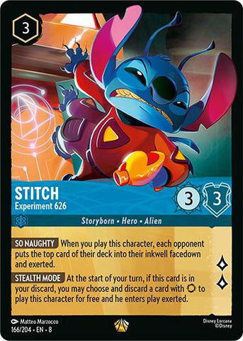 Stitch - Experiment 626 (166/204) [Reign of Jafar] - The Mythic Store | 24h Order Processing