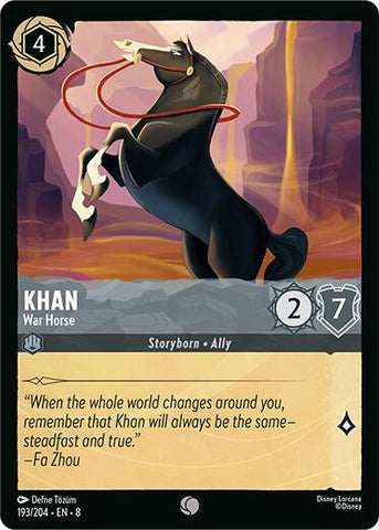 Khan - War Horse (193/204) [Reign of Jafar] - The Mythic Store | 24h Order Processing