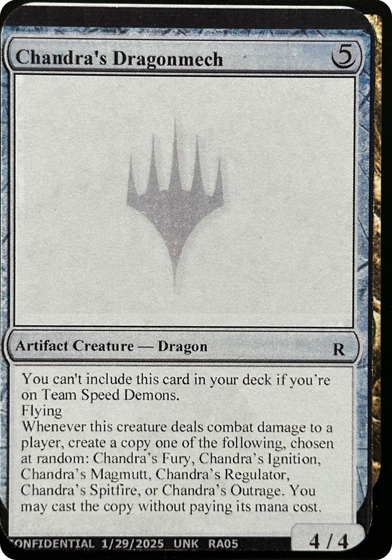 Chandra's Dragonmech [Unknown Event] - The Mythic Store | 24h Order Processing