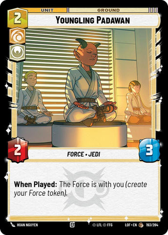 Youngling Padawan (193/264) (193/264) [Legends of the Force] - The Mythic Store | 24h Order Processing