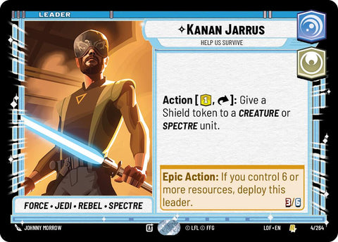 Kanan Jarrus - Help Us Survive (004/264) (004/264) [Legends of the Force] - The Mythic Store | 24h Order Processing