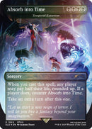 Absorb into Time - Temporal Extortion (Rainbow Foil) [Secret Lair Drop Series] - The Mythic Store | 24h Order Processing