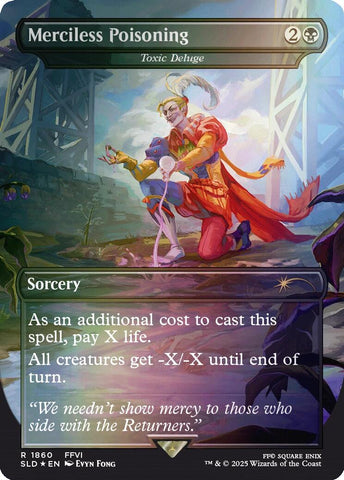 Merciless Poisoning - Toxic Deluge (Rainbow Foil) [Secret Lair Drop Series] - The Mythic Store | 24h Order Processing