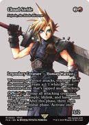 Cloud Strife - Najeela, the Blade-Blossom (Showcase) [FINAL FANTASY : Through the Ages] - The Mythic Store | 24h Order Processing