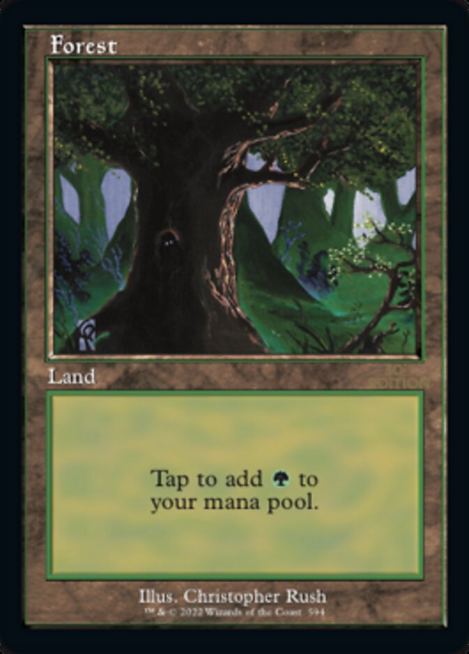 Forest (Retro) (594) [30th Anniversary Edition] - The Mythic Store | 24h Order Processing