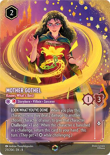 Mother Gothel - Knows What's Best (Enchanted) (211/204) [Reign of Jafar] - The Mythic Store | 24h Order Processing