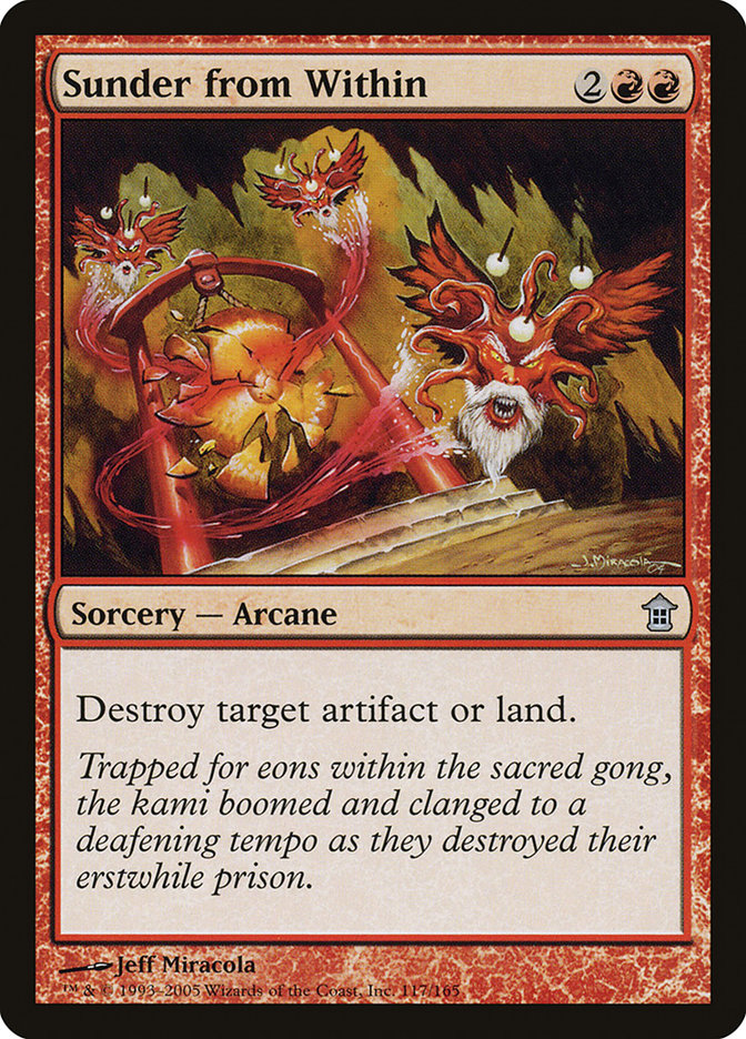 Sunder from Within [Saviors of Kamigawa] - The Mythic Store | 24h Order Processing