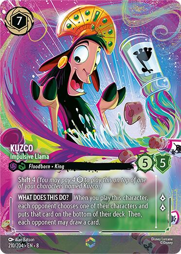Kuzco - Impulsive Llama (Enchanted) (210/204) [Reign of Jafar] - The Mythic Store | 24h Order Processing