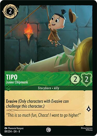 Tipo - Junior Chipmunk (89/204) [Reign of Jafar] - The Mythic Store | 24h Order Processing