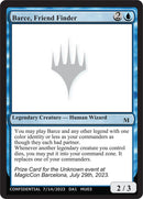 Barce, Friend Finder [Unknown Event] - The Mythic Store | 24h Order Processing
