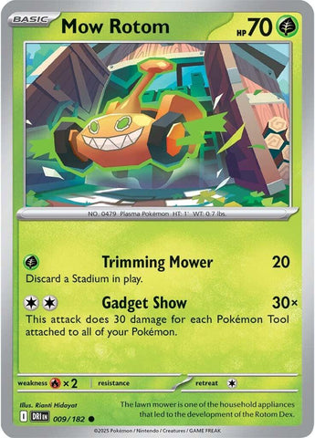 Mow Rotom (009/182) [Scarlet & Violet: Destined Rivals] - The Mythic Store | 24h Order Processing