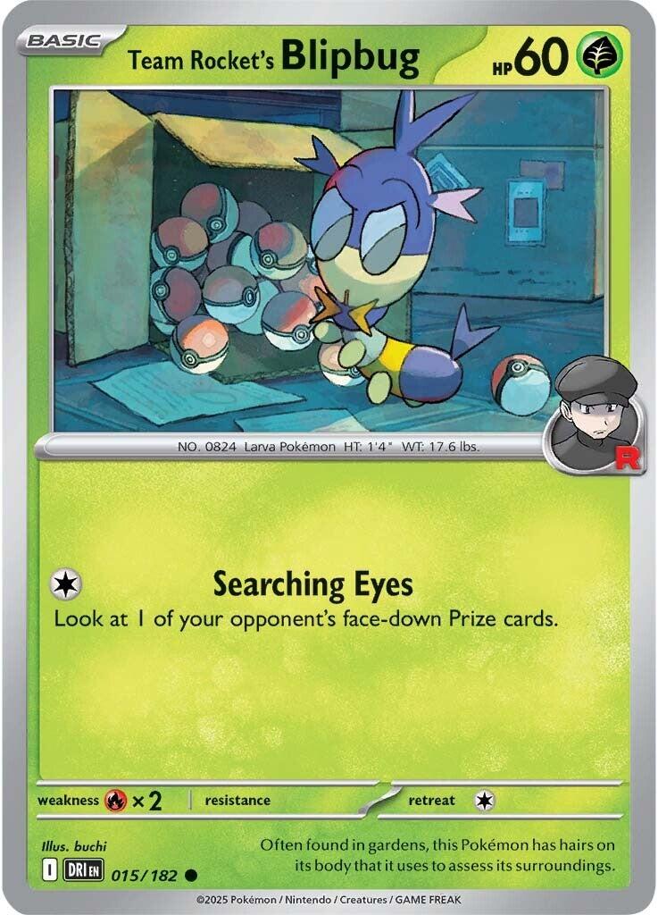 Team Rocket's Blipbug (015/182) [Scarlet & Violet: Destined Rivals] - The Mythic Store | 24h Order Processing