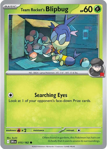 Team Rocket's Blipbug (015/182) [Scarlet & Violet: Destined Rivals] - The Mythic Store | 24h Order Processing