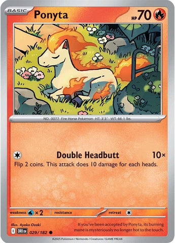 Ponyta (029/182) [Scarlet & Violet: Destined Rivals] - The Mythic Store | 24h Order Processing