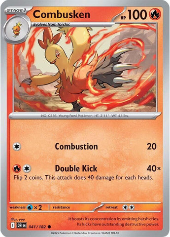 Combusken (041/182) [Scarlet & Violet: Destined Rivals] - The Mythic Store | 24h Order Processing