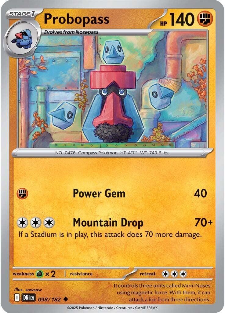 Probopass (098/182) [Scarlet & Violet: Destined Rivals] - The Mythic Store | 24h Order Processing