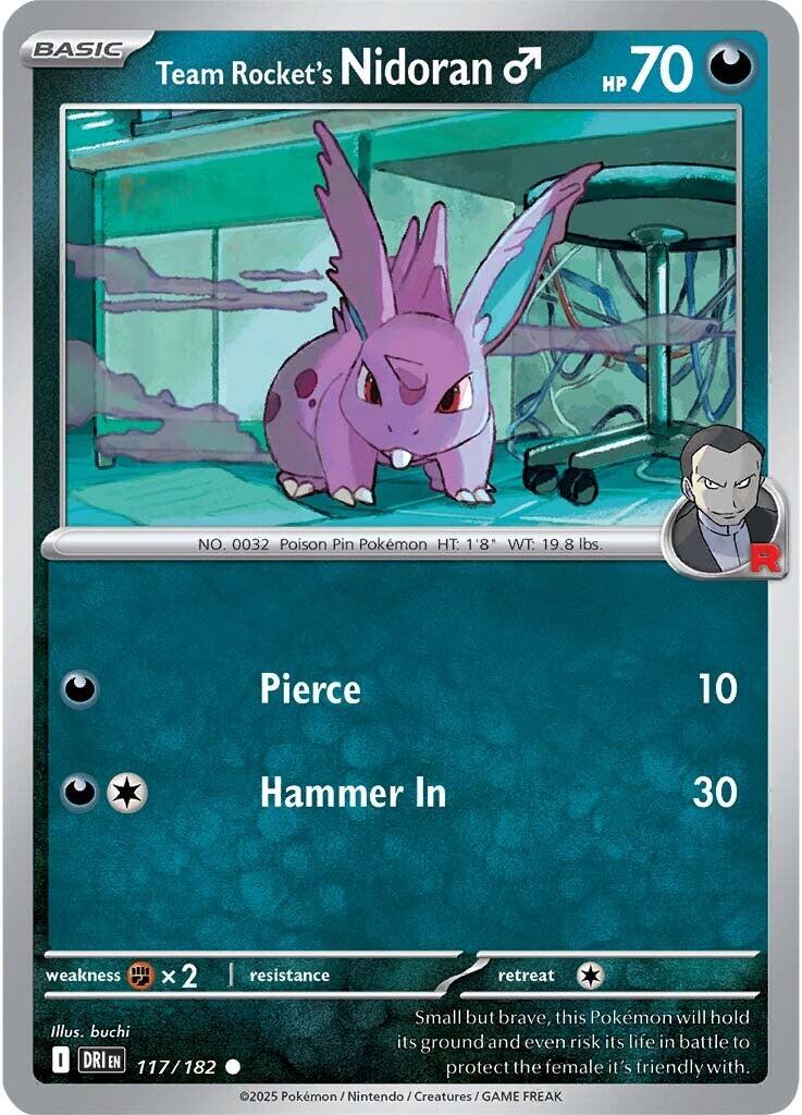 Team Rocket's Nidorand (117/182) [Scarlet & Violet: Destined Rivals] - The Mythic Store | 24h Order Processing