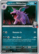 Team Rocket's Nidorino (118/182) [Scarlet & Violet: Destined Rivals] - The Mythic Store | 24h Order Processing
