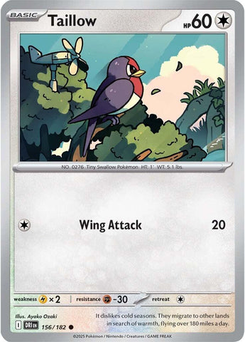 Taillow (156/182) [Scarlet & Violet: Destined Rivals] - The Mythic Store | 24h Order Processing