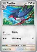 Swellow (157/182) [Scarlet & Violet: Destined Rivals] - The Mythic Store | 24h Order Processing