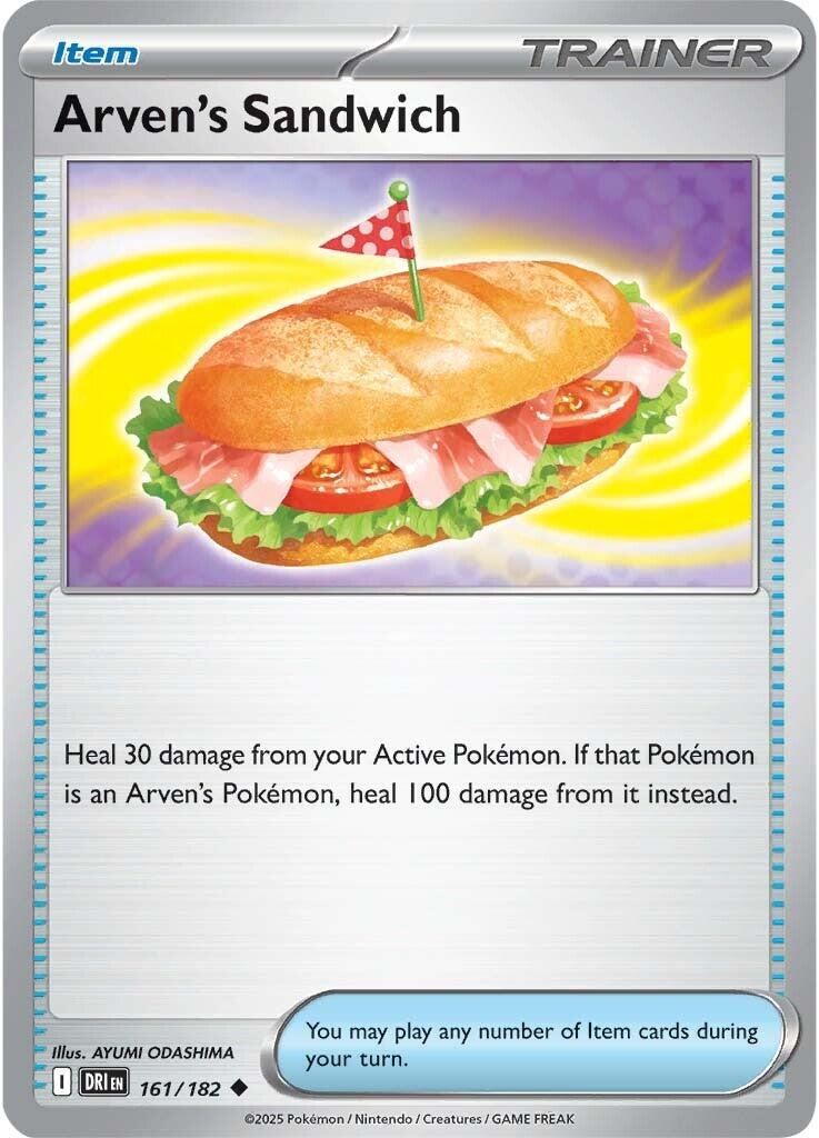 Arven's Sandwich (161/182) [Scarlet & Violet: Destined Rivals] - The Mythic Store | 24h Order Processing