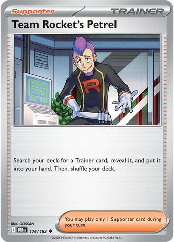Team Rocket's Petrel (176/182) [Scarlet & Violet: Destined Rivals] - The Mythic Store | 24h Order Processing