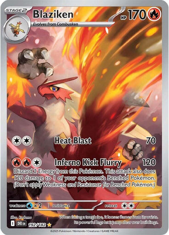 Blaziken (192/182) [Scarlet & Violet: Destined Rivals] - The Mythic Store | 24h Order Processing