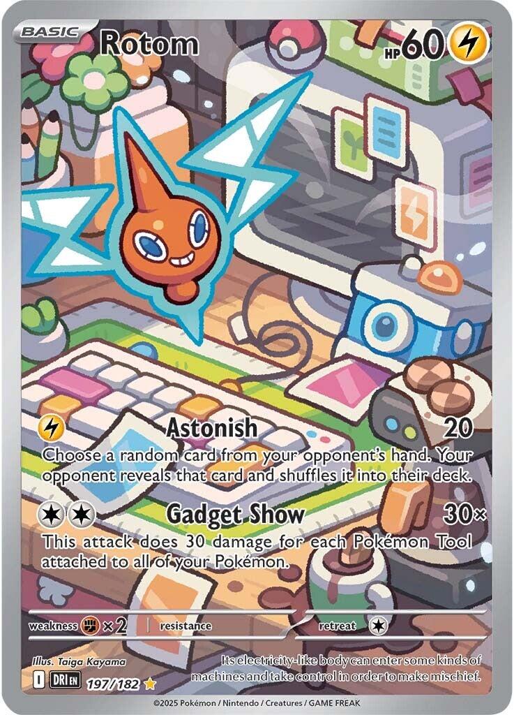 Rotom (197/182) [Scarlet & Violet: Destined Rivals] - The Mythic Store | 24h Order Processing