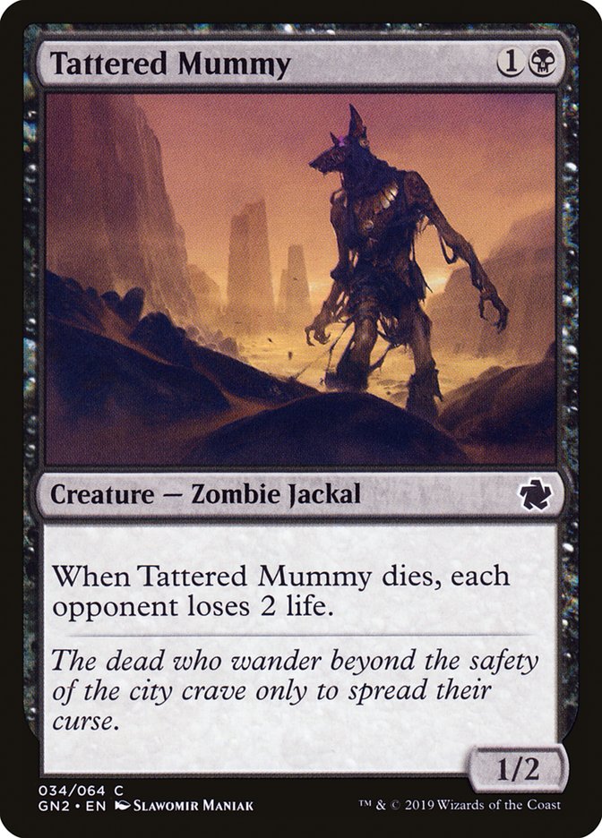Tattered Mummy [Game Night 2019] - The Mythic Store | 24h Order Processing