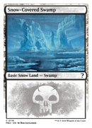 Snow-Covered Swamp (White Border) [Mystery Booster 2] - The Mythic Store | 24h Order Processing