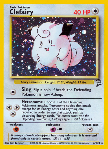 Clefairy (6/130) [Base Set 2] - The Mythic Store | 24h Order Processing
