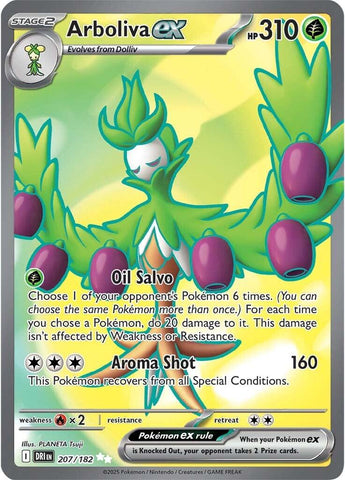 Arboliva ex (207/182) [Scarlet & Violet: Destined Rivals] - The Mythic Store | 24h Order Processing