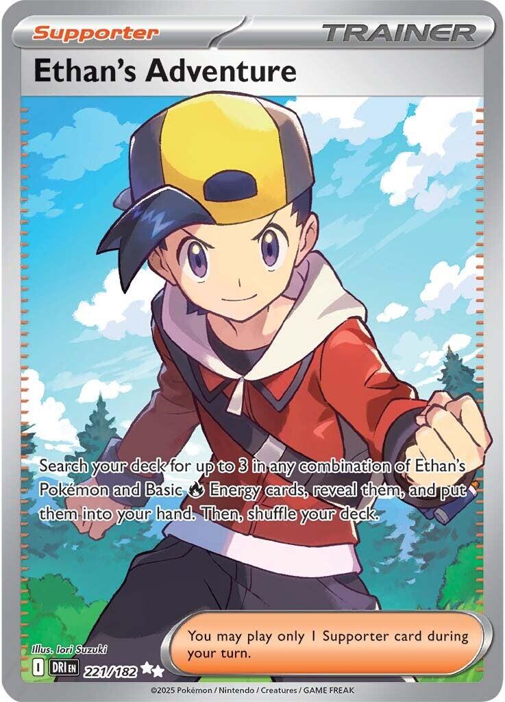 Ethan's Adventure (221/182) [Scarlet & Violet: Destined Rivals] - The Mythic Store | 24h Order Processing