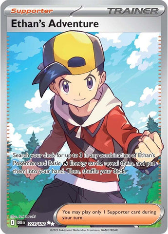 Ethan's Adventure (221/182) [Scarlet & Violet: Destined Rivals] - The Mythic Store | 24h Order Processing