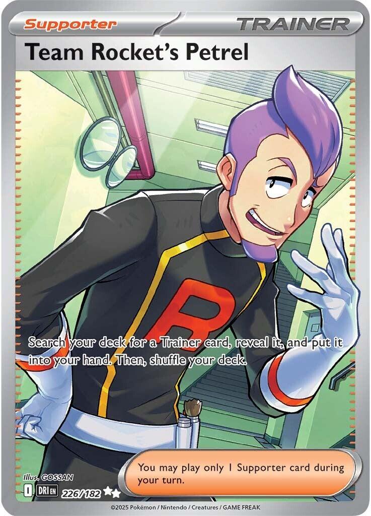 Team Rocket's Petrel (226/182) [Scarlet & Violet: Destined Rivals] - The Mythic Store | 24h Order Processing