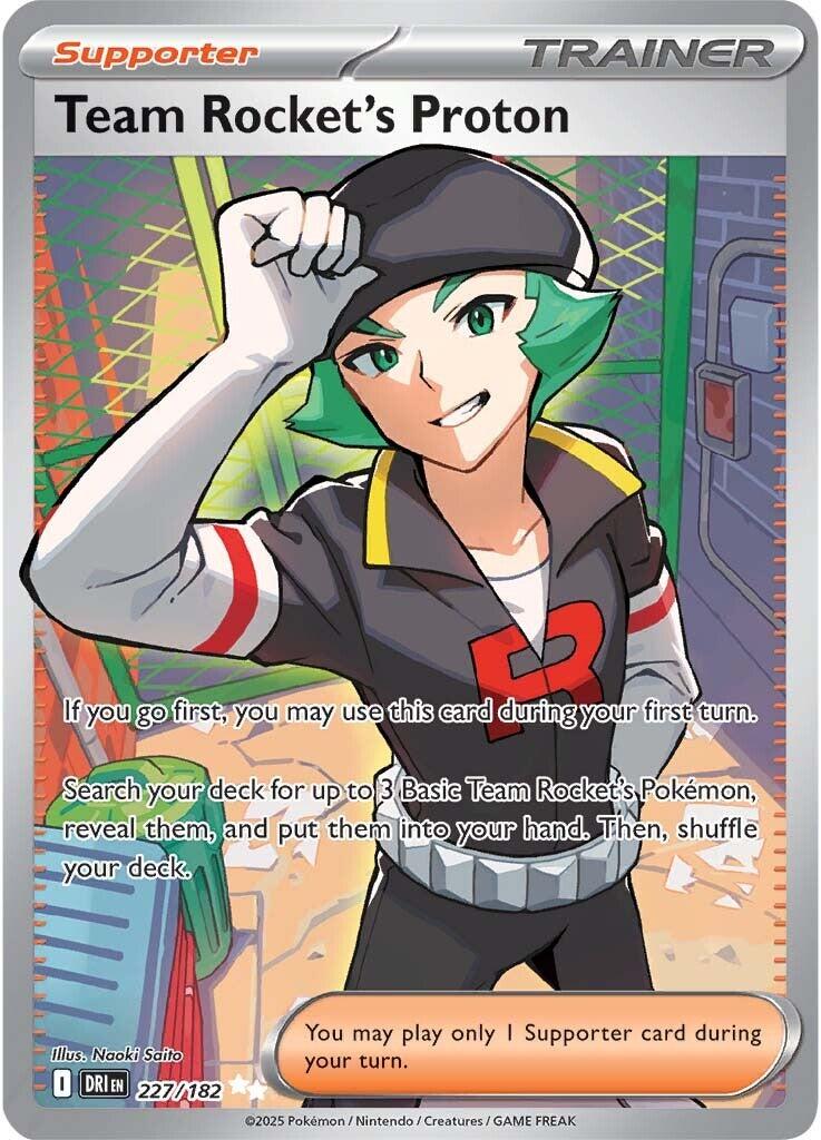 Team Rocket's Proton (227/182) [Scarlet & Violet: Destined Rivals] - The Mythic Store | 24h Order Processing