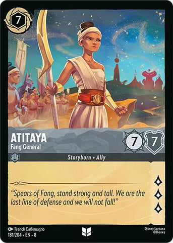 Atitaya - Fang General (181/204) [Reign of Jafar] - The Mythic Store | 24h Order Processing
