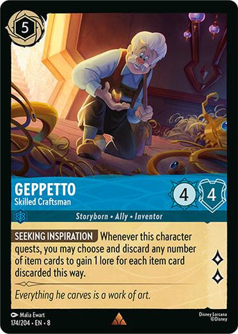 Geppetto – Skilled Craftsman (174/204) [Reign of Jafar] - The Mythic Store | 24h Order Processing