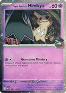 Team Rocket's Mimikyu (087/182) (Destined Rivals Stamp) [Scarlet & Violet: Destined Rivals] - The Mythic Store | 24h Order Processing