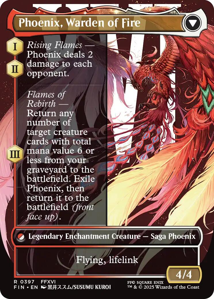 Joshua, Phoenix's Dominant (Borderless) [FINAL FANTASY] - The Mythic Store | 24h Order Processing