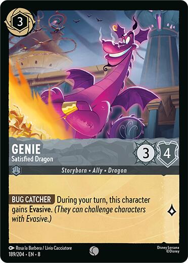 Genie - Satisfied Dragon (189/204) [Reign of Jafar] - The Mythic Store | 24h Order Processing