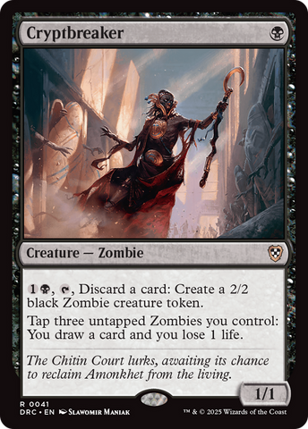 Cryptbreaker [Aetherdrift Commander] - The Mythic Store | 24h Order Processing